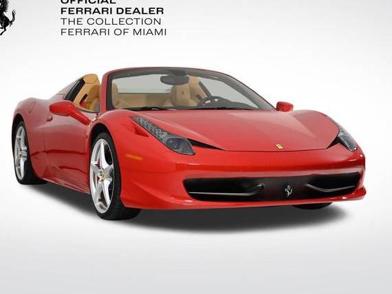 FERRARI 458 SPIDER 2013 ZFF68NHA1D0194445 image FERRARI 458 SPIDER 2013 ZFF68NHA1D0194445 image